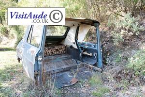Half of a Simca 1100