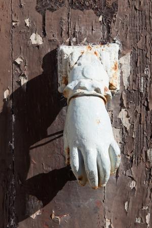 hand door knocker