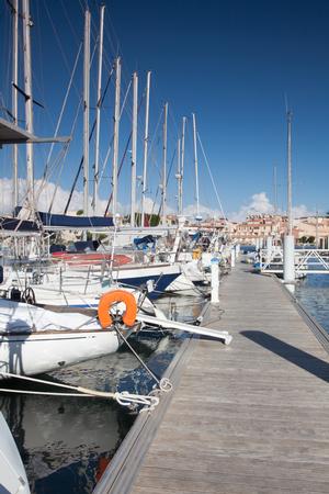 Moorings at Gruissan Marina