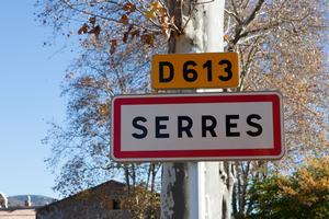 Serres 11190 road sgn