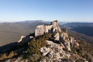 Peyrepertuse a vantage point