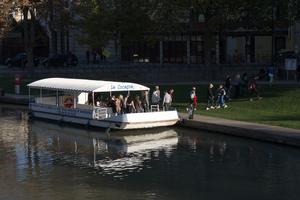 Canal Trip Boat Cocagne at Carcassonne