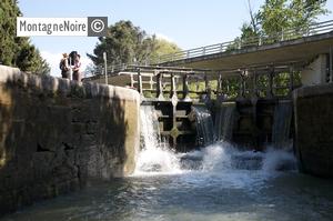 Lock on Canal du Midi